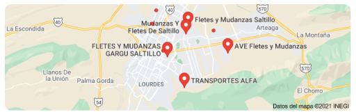 fletes y mudanzas en General Cepeda Coahuila24 horas