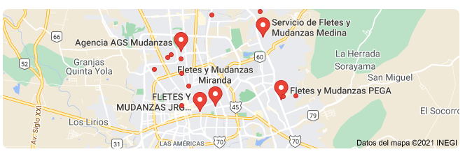 fletes y Mudanzas Cosío Aguascalientes 24 horas