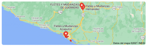 fletes y Mudanzas económicas Guerrero 24 horas