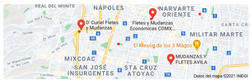 fletes y Mudanzas Miguel Hidalgo Ciudad de México 24 horas
