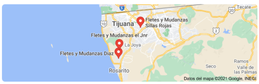 fletes y mudanzas en Playas de rosarito baja california 24 horas