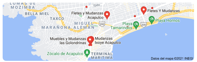 fletes y mudanzas en Acapulco de Juárez Guerrero 24 horas