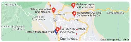 fletes y mudanzas en Ayala Morelos 24 horas