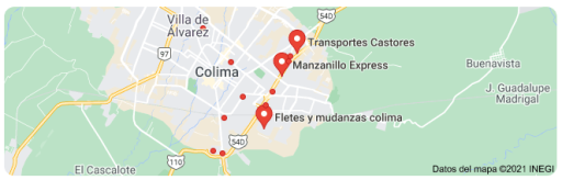 fletes y mudanzas en Comala Colima 24 horas