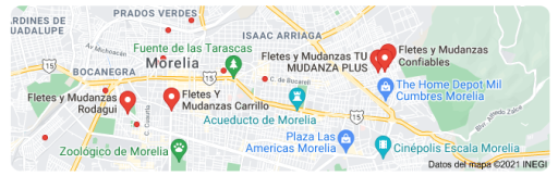 fletes y mudanzas en Copándaro Michoacán 24 horas