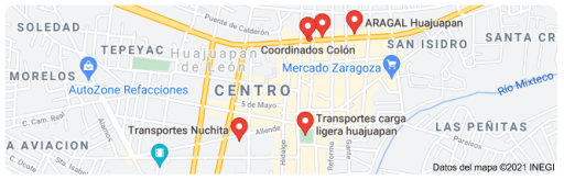 fletes y mudanzas en Huajuapan de León Oaxaca 24 horas