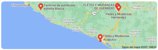 fletes y mudanzas en Petatlán Guerrero 24 horas