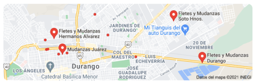 fletes y mudanzas en Santiago Papasquiaro Durango 24 horas