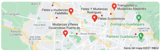 fletes y mudanzas en Zapopan Jalisco 24 horas