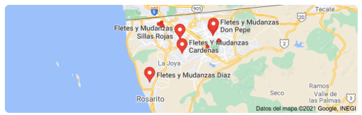 fletes y Mudanzas en San Quintín Baja California 24 horas