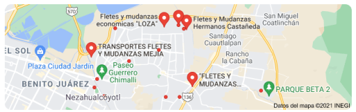 fletes y mudanzas en Chimalhuacán Estado de México 24 horas