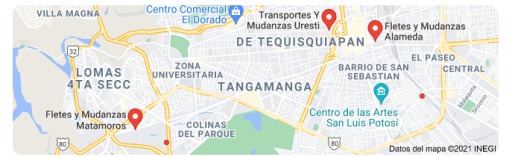 fletes y mudanzas en Ciudad Fernández San Luis Potosí 24 horas