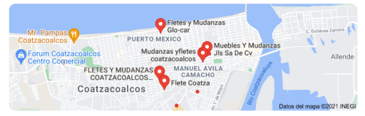fletes y mudanzas en Coatzacoalcos Veracruz 24 horas