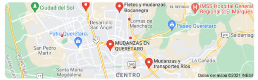 fletes y mudanzas en Colón Querétaro 24 horas