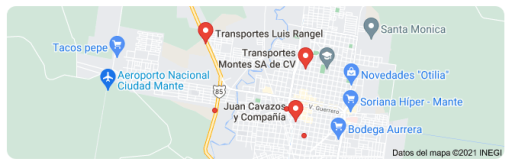fletes y mudanzas en El Mante Tamaulipas 24 horas