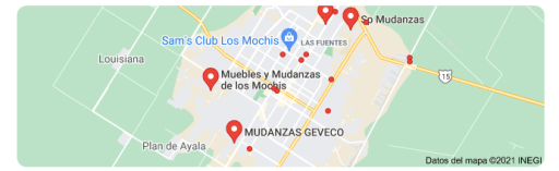 fletes y mudanzas en Los Mochis Sinaloa 24 horas