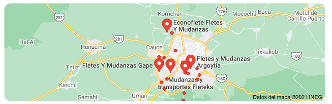 fletes y mudanzas en Motul Yucatán 24 horas