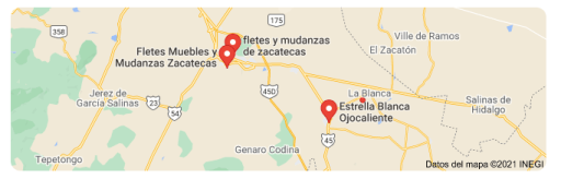 fletes y mudanzas en Ojocaliente Zacatecas 24 horas