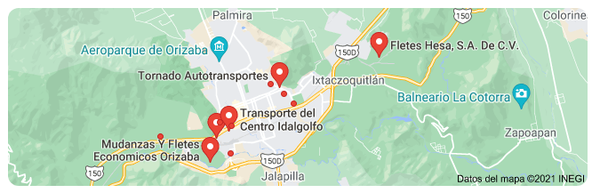 fletes y mudanzas en Orizaba Veracruz 24 horas