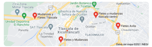 fletes y mudanzas en San Juan Totolac Tlaxcala 24 horas