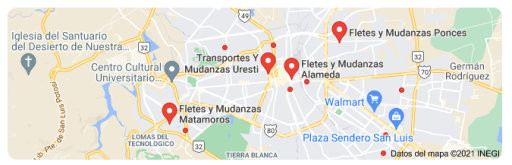 fletes y mudanzas en San Luis Potosí capital San Luis Potosí 24 horas