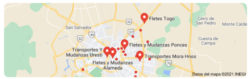 fletes y mudanzas en Soledad de Graciano Sánchez San Luis Potosí 24 horas