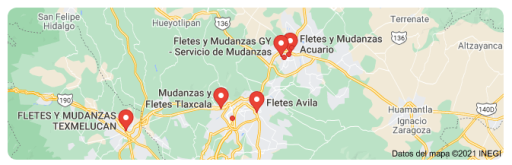 fletes y mudanzas en Tlaxco Tlaxcala 24 horas