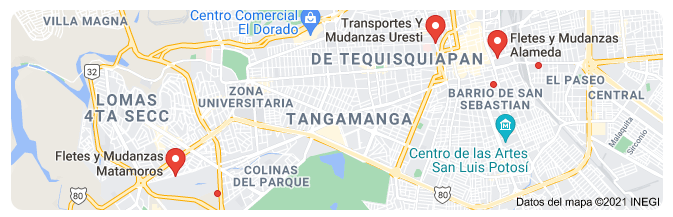 fletes y mudanzas en Xilitla San Luis Potosí 24 horas