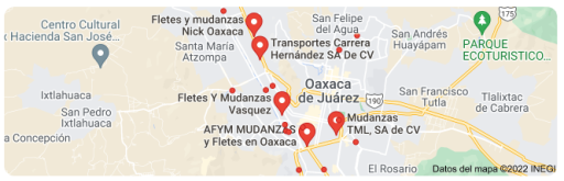 fletes y mudanzas en Oaxaca de Juárez Oaxaca cerca de mi